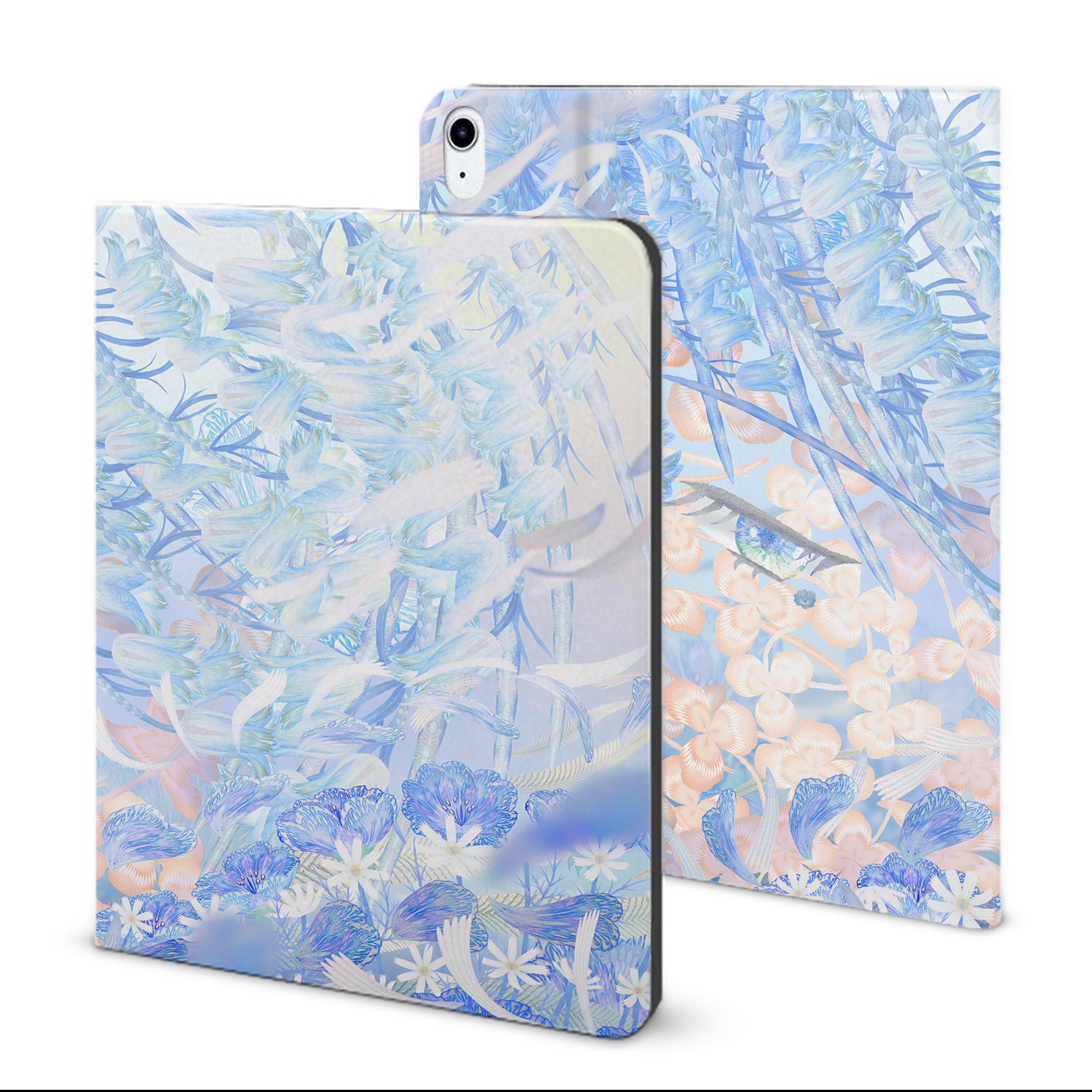 （画像用） 葬送のフリーレン Frieren IPad ケース ブック型 PUレザー TPU 耐衝撃 軽量 薄型 ペン収納なし 全面保護 IPad 各モデル対応